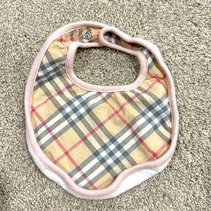 Baby girl Burberry bib, one size